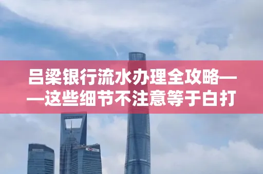 吕梁银行流水办理全攻略——这些细节不注意等于白打